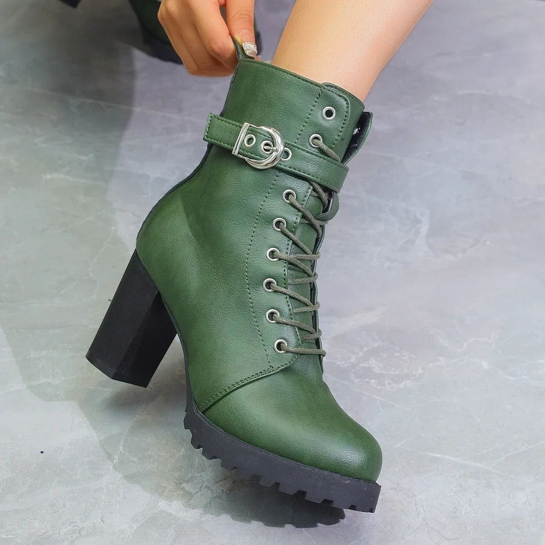 Drune | Marie Winterstiefel mit hohem Absatz