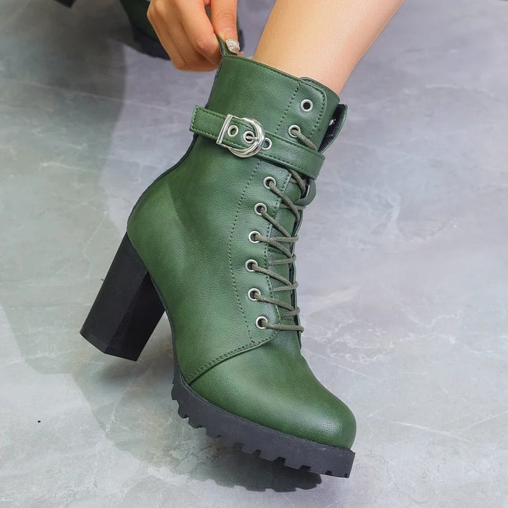 Drune | Marie Winterstiefel mit hohem Absatz