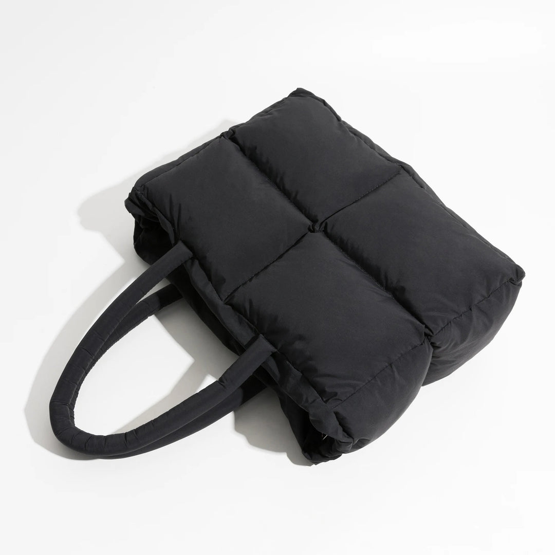 Drune | Puffer Schultertasche für Damen - Stilvolle und geräumige Umhängetasche