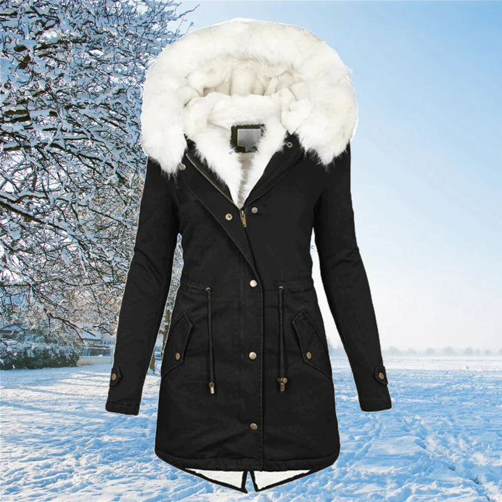 Drune | Parka Jacke mit Fellkapuze für Damen
