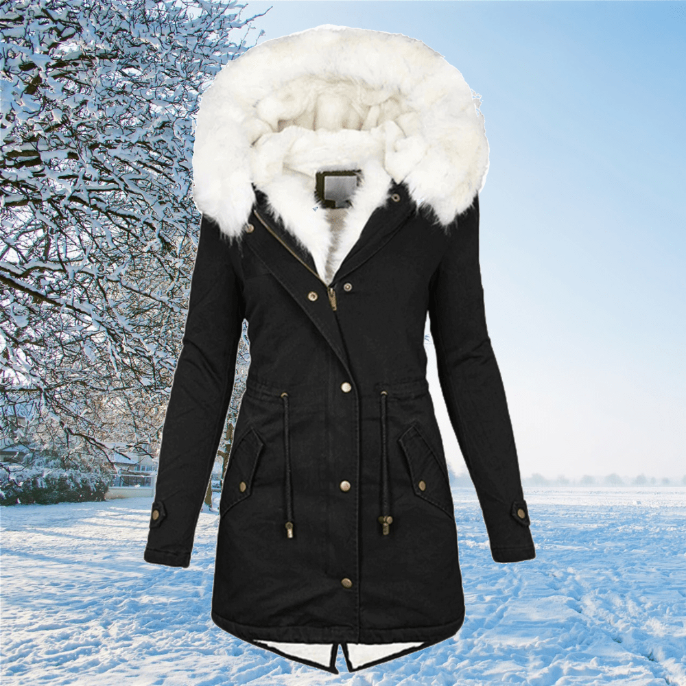 Drune | Winterjacke Mit Pelzkragen Für Damen