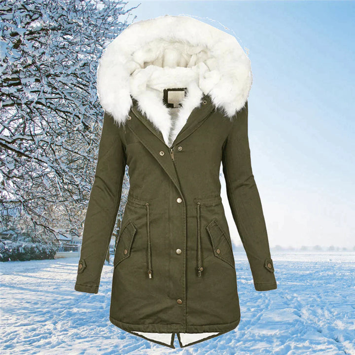 Drune | Parka Jacke mit Fellkapuze für Damen