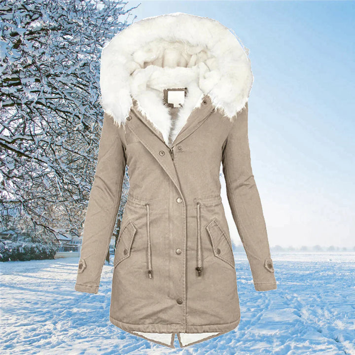 Drune | Der neue Parka Jacke mit Kapuze und Fellfutter in Übergröße