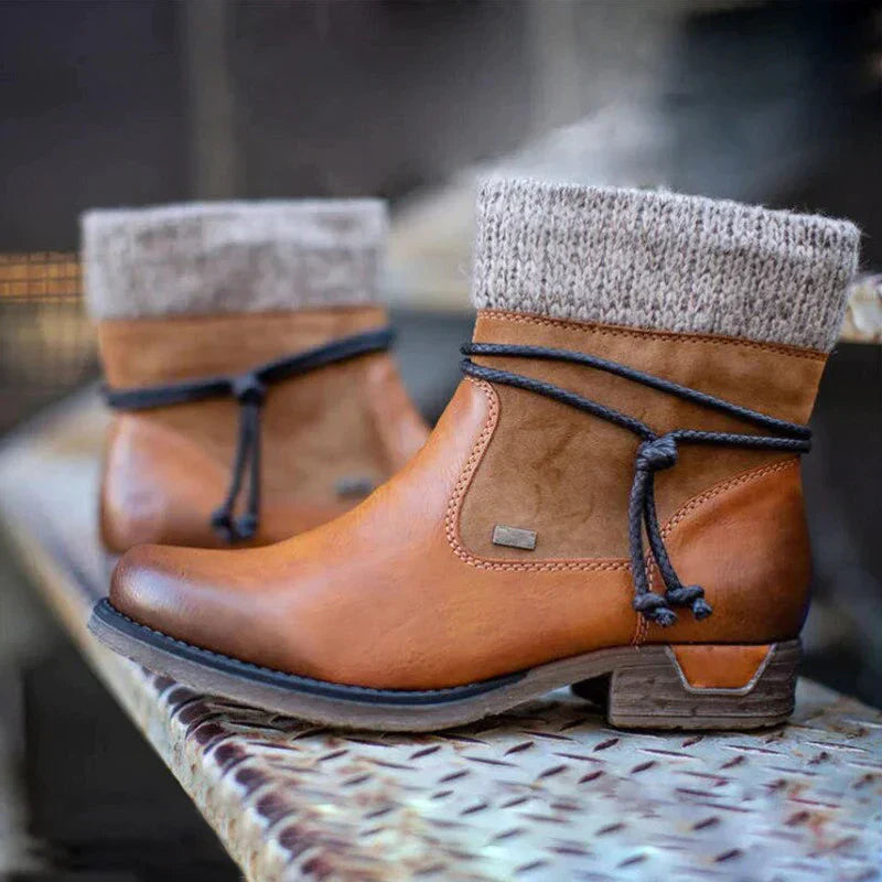 Drune – Lederne Herbst-Stiefeletten