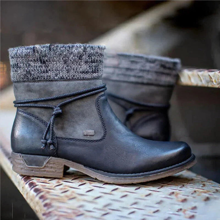 Drune – Lederne Herbst-Stiefeletten