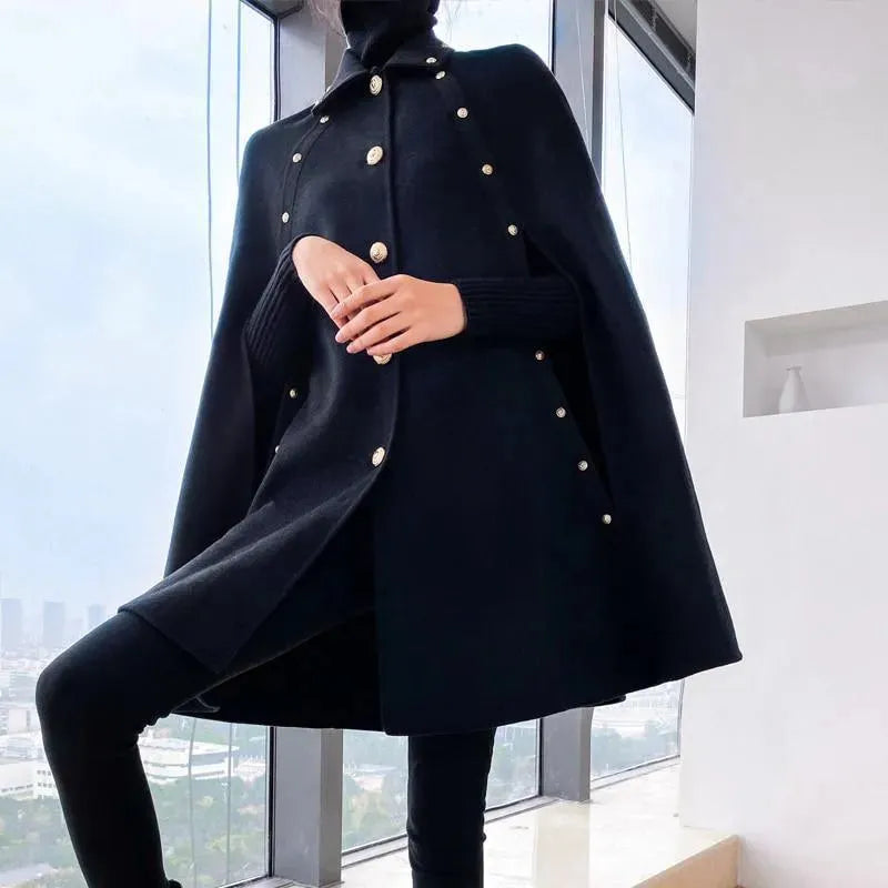 Drune | Majesty Winter Poncho Mantel Für Frauen