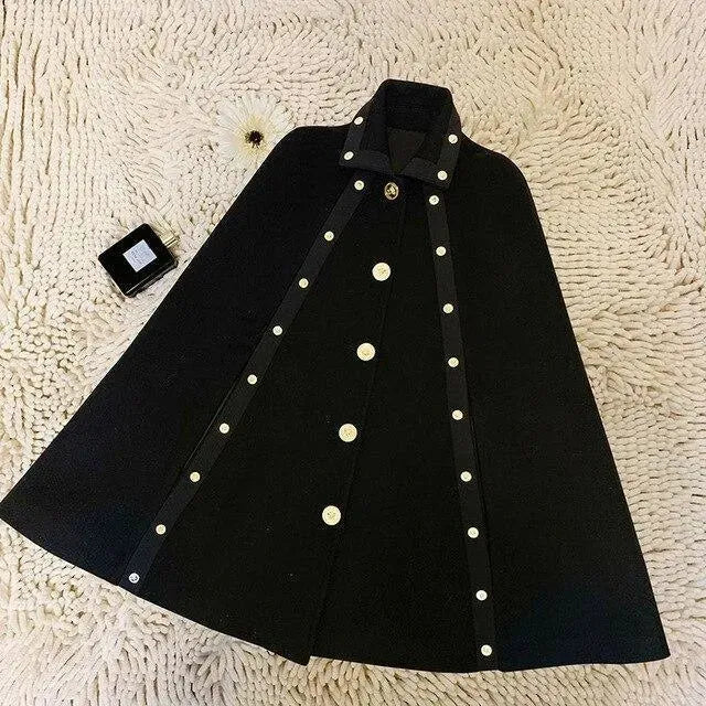 Drune | Majesty Winter Poncho Mantel Für Frauen