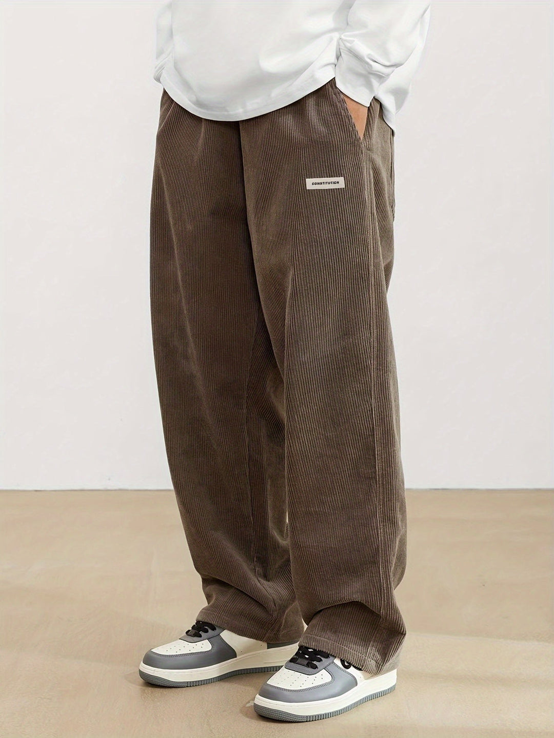 Drune | Weiche Und Warme Corduroy Hose Für Herren Für Den Sommer