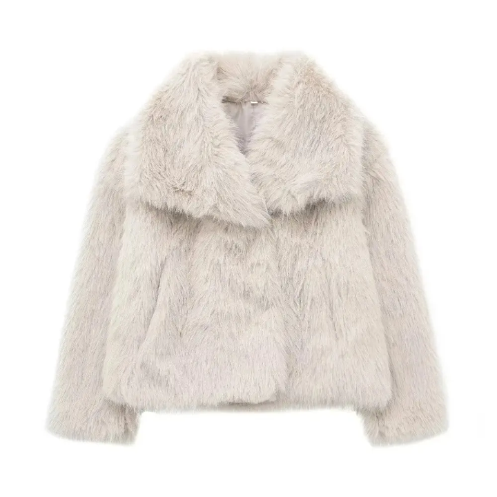 Drune | Glam Faux-Fur-Jacke