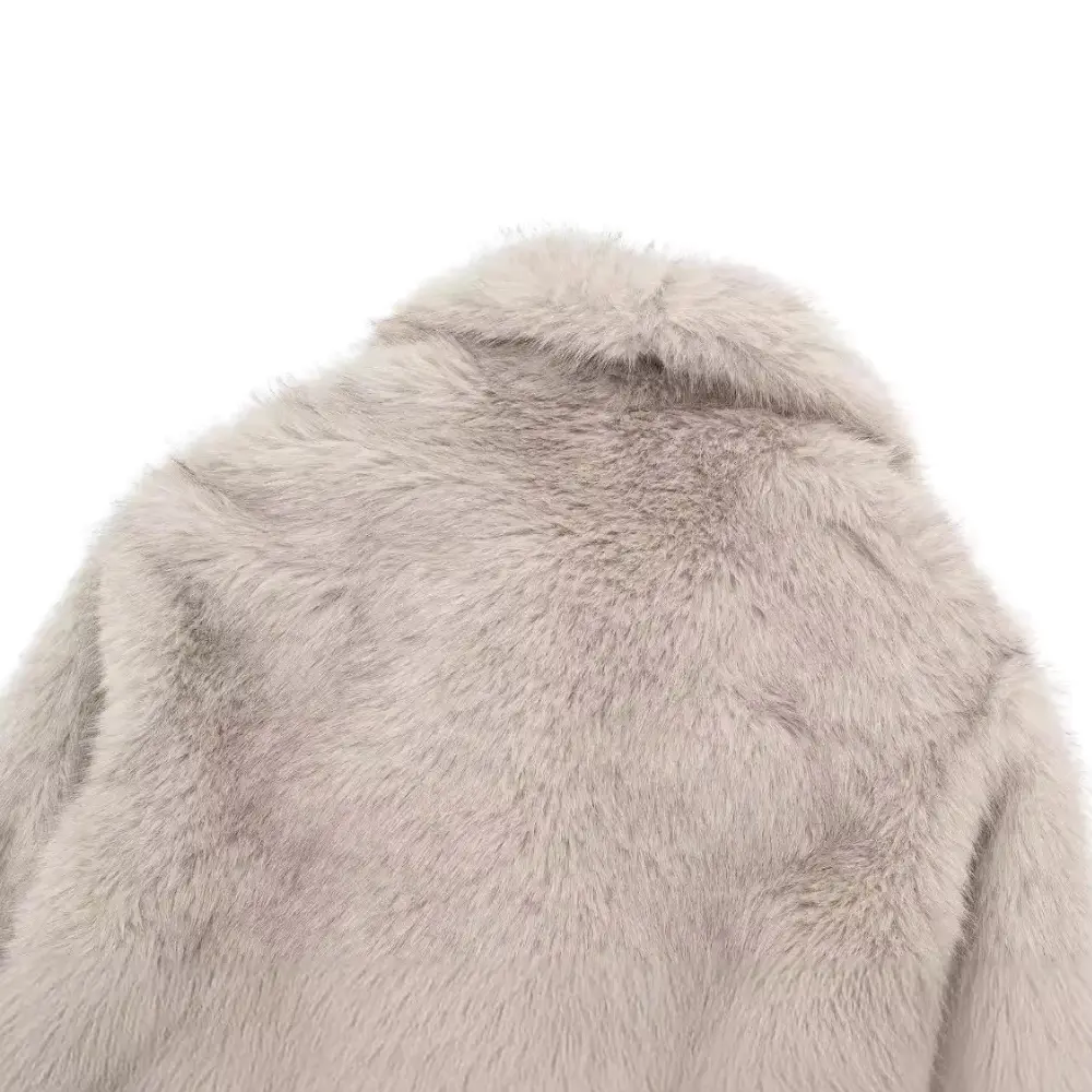 Drune | Glam Faux-Fur-Jacke