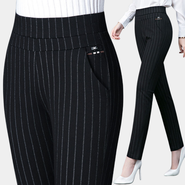 Drune | Stretch Hose Für Damen High Waist Hose Für Elegante Und Bequeme Looks
