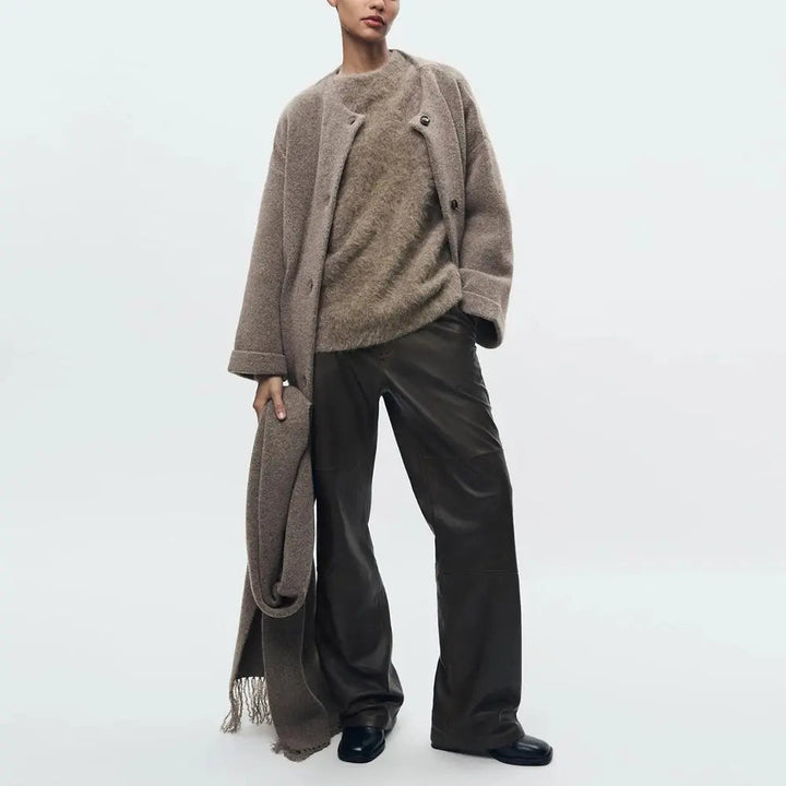 Drune | Geknöpfter Strickcardigan
