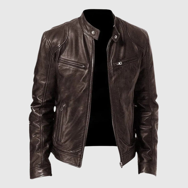 Drune | Lässige Lederjacke