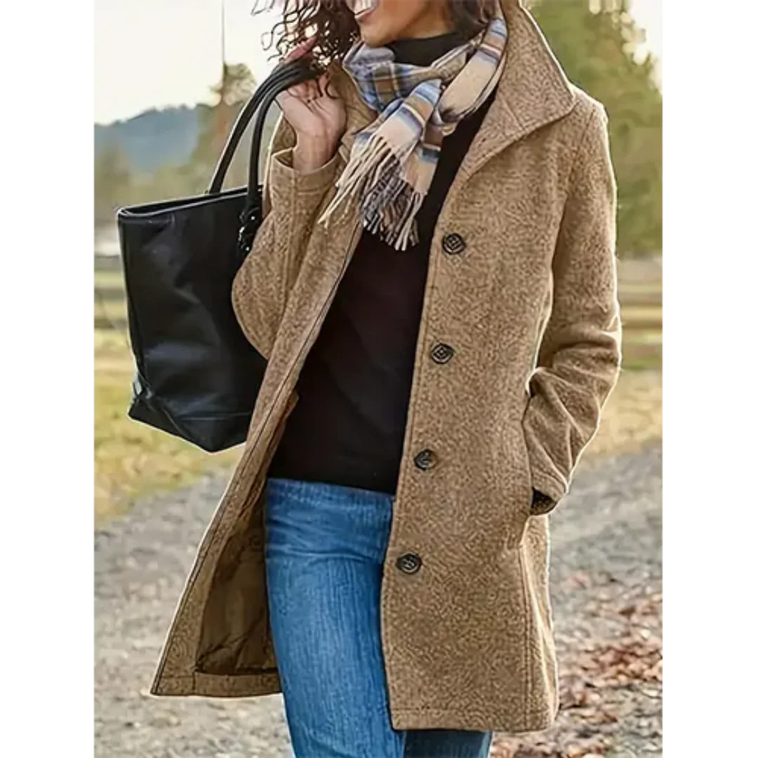 Drune | Warme Trench Mantel - Lange