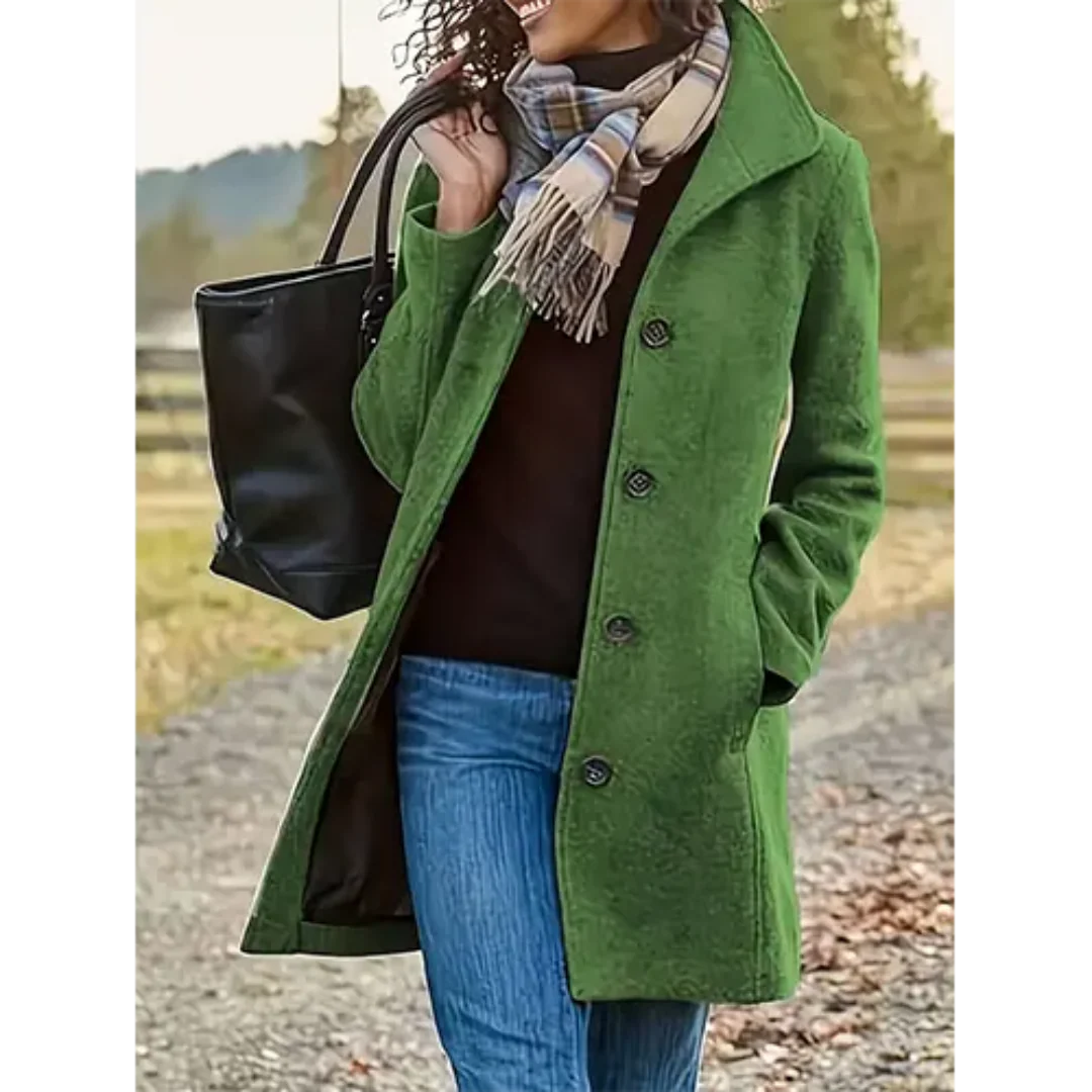 Drune | Warme Trench Mantel - Lange