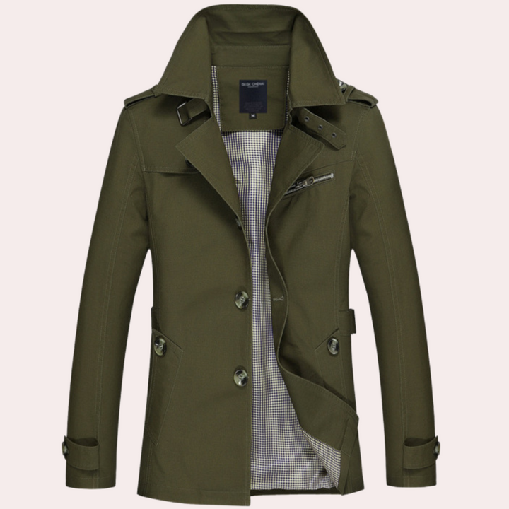 Drune | Trenchcoat für Männer - Stilvolle und elegante Frühlingsjacke