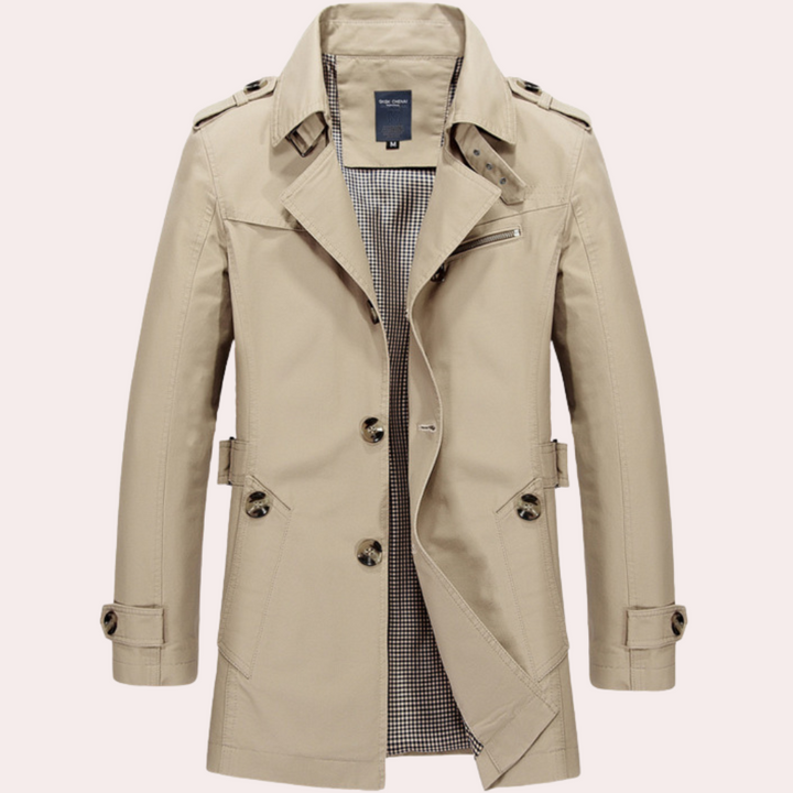 Drune | Trenchcoat für Männer - Stilvolle und elegante Frühlingsjacke