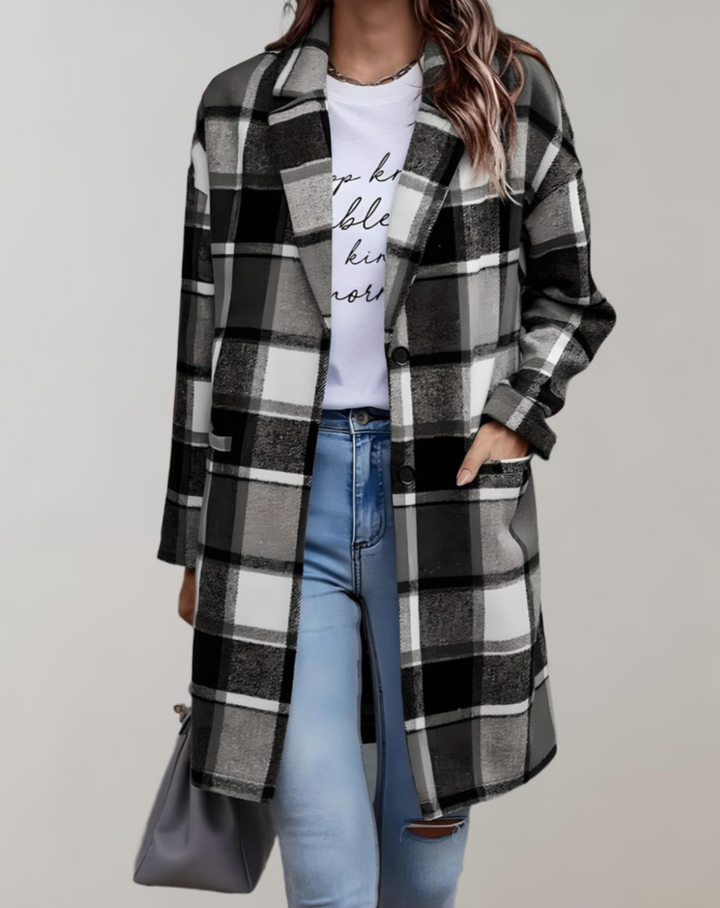 Drune | Übergroße Karojacke
