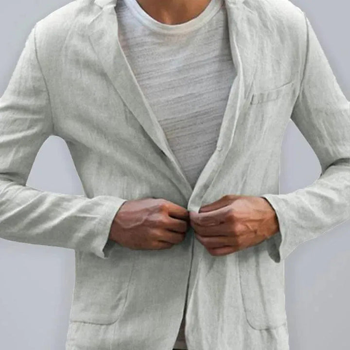 Drune | Herren Blazer - Lässiger Leinenblazer