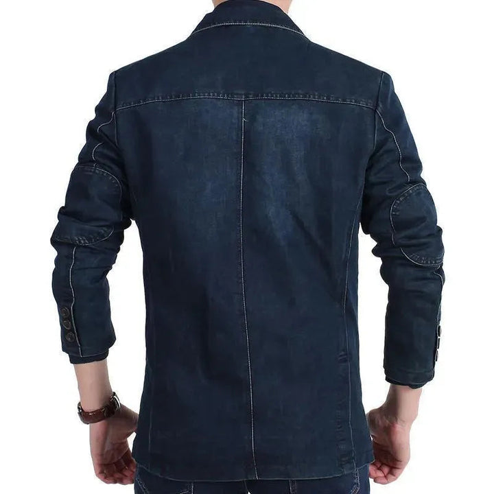 Drune | Herren Blazer - Cowboy Denim Jeans Blazer
