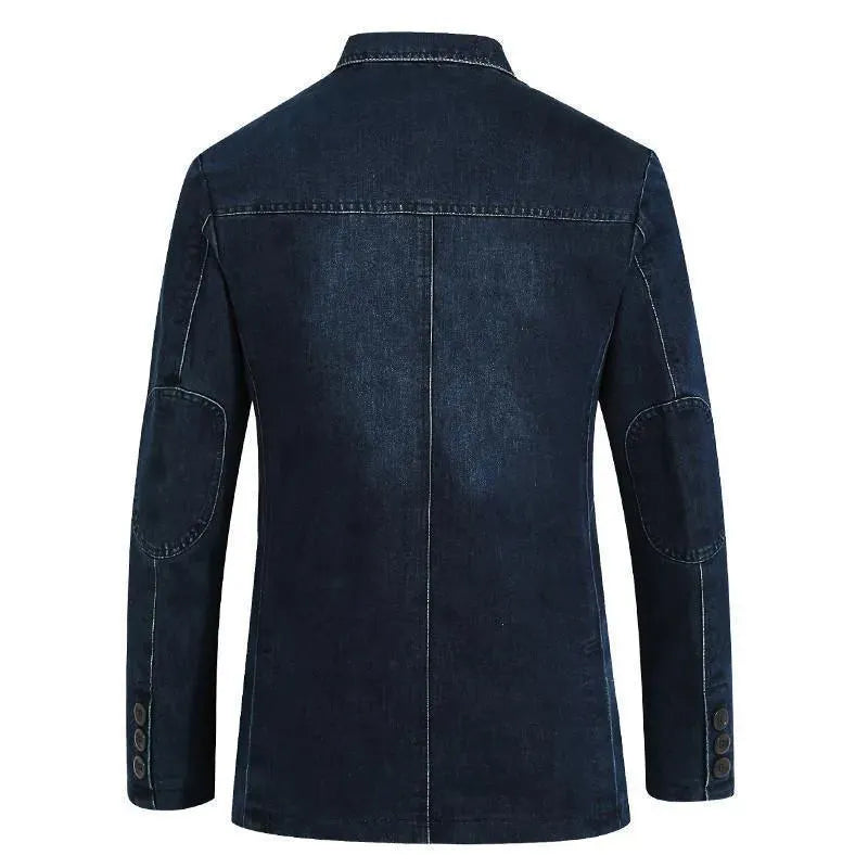 Drune | Herren Blazer - Cowboy Denim Jeans Blazer