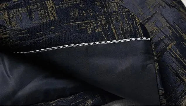Drune | Herren Blazer - Geometrischer Blazer