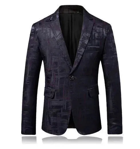 Drune | Herren Blazer - Geometrischer Blazer