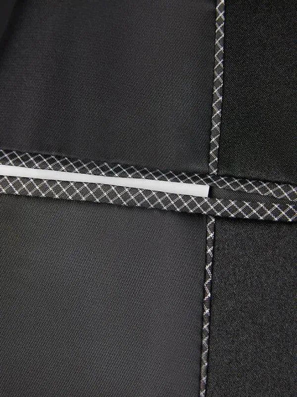 Drune | Herren Blazer - Gold Muster Smoking Blazer