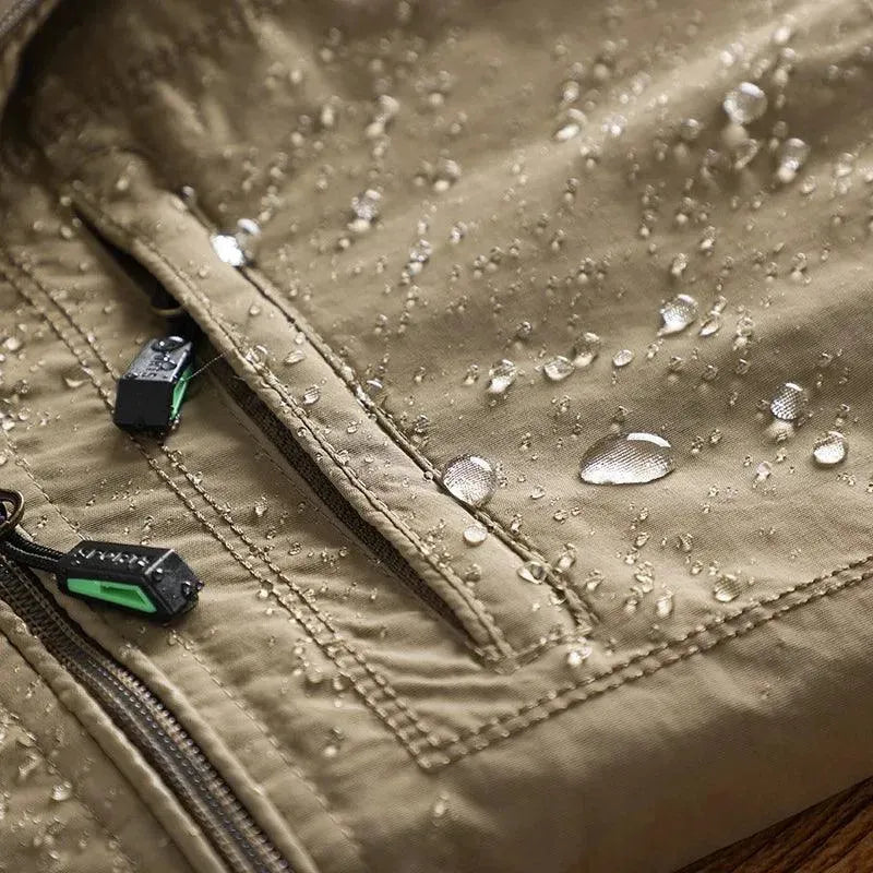 Drune | Herren Wasserdichte Militär Windbreaker Jacke