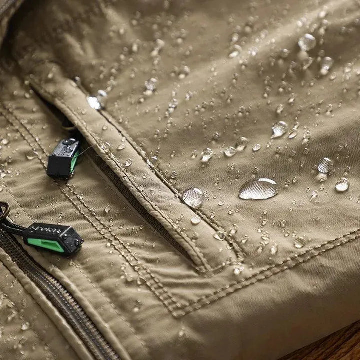 Drune | Herren Wasserdichte Militär Windbreaker Jacke