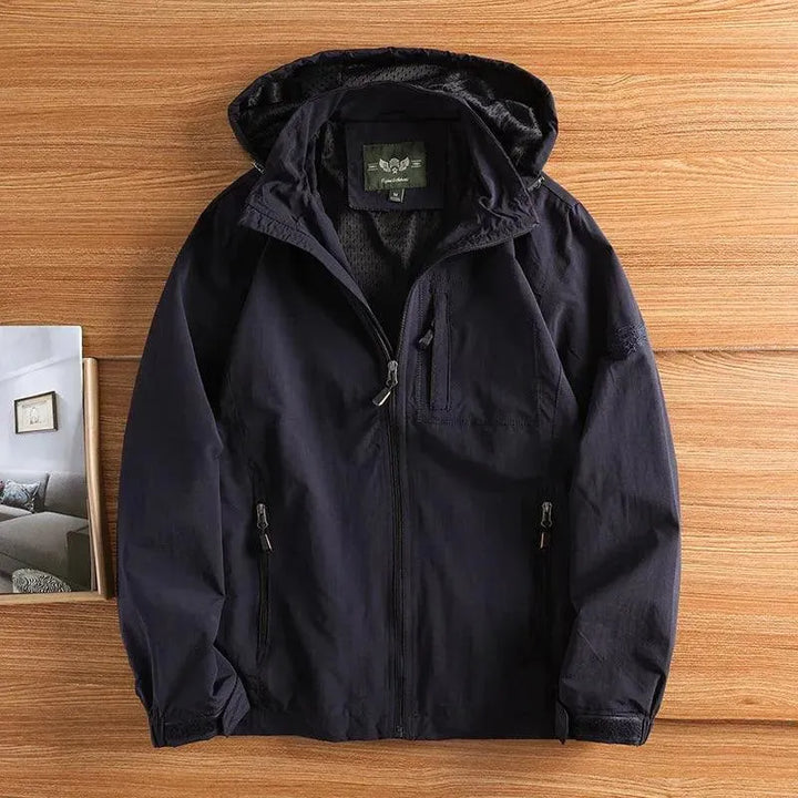 Drune | Herren Wasserdichte Militär Windbreaker Jacke
