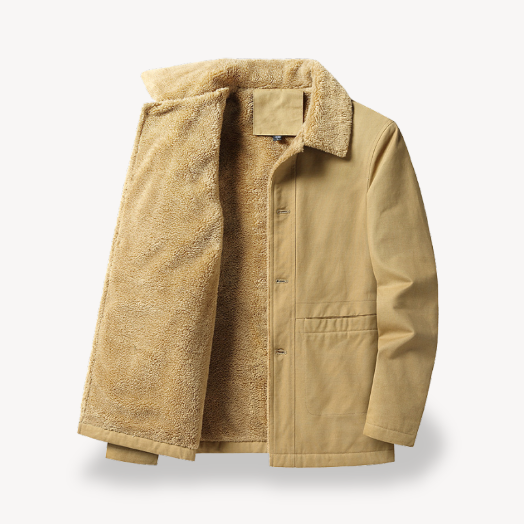 Drune | Herren Sherpa-Fleecejacke - Vielseitige Winter-Schicht
