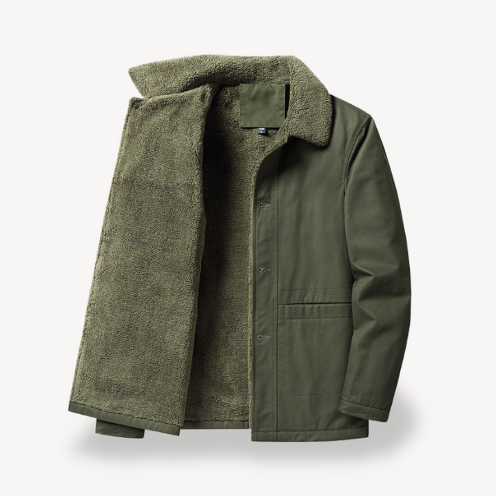 Drune | Herren Sherpa-Fleecejacke - Vielseitige Winter-Schicht