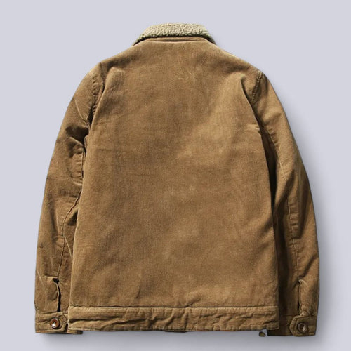 Drune | Herren Cordjacke Herbst mit weichem Innenfutter