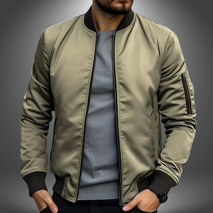 Drune | Herren Leichte Bomberjacke – Lässiger Windbreaker