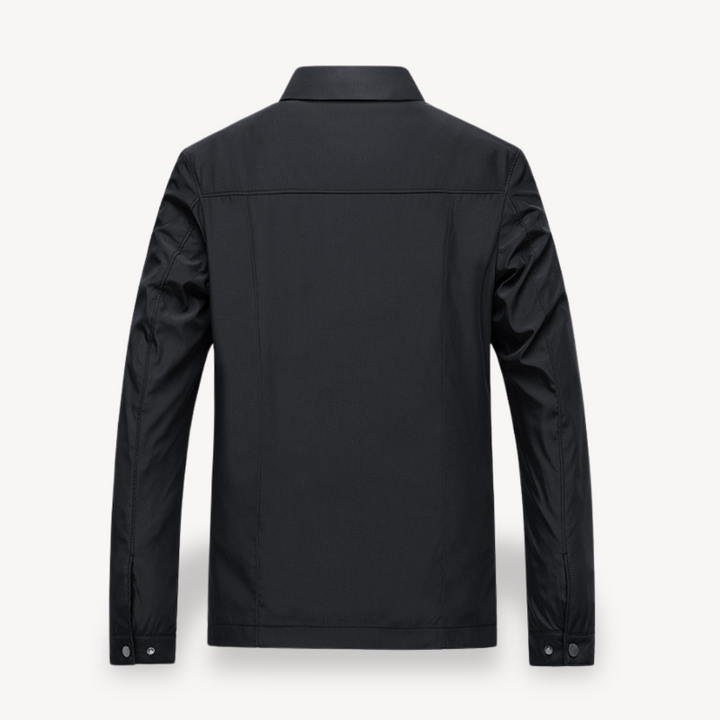Drune | Herren Leichte Baumwolljacke mit kariertem Futter