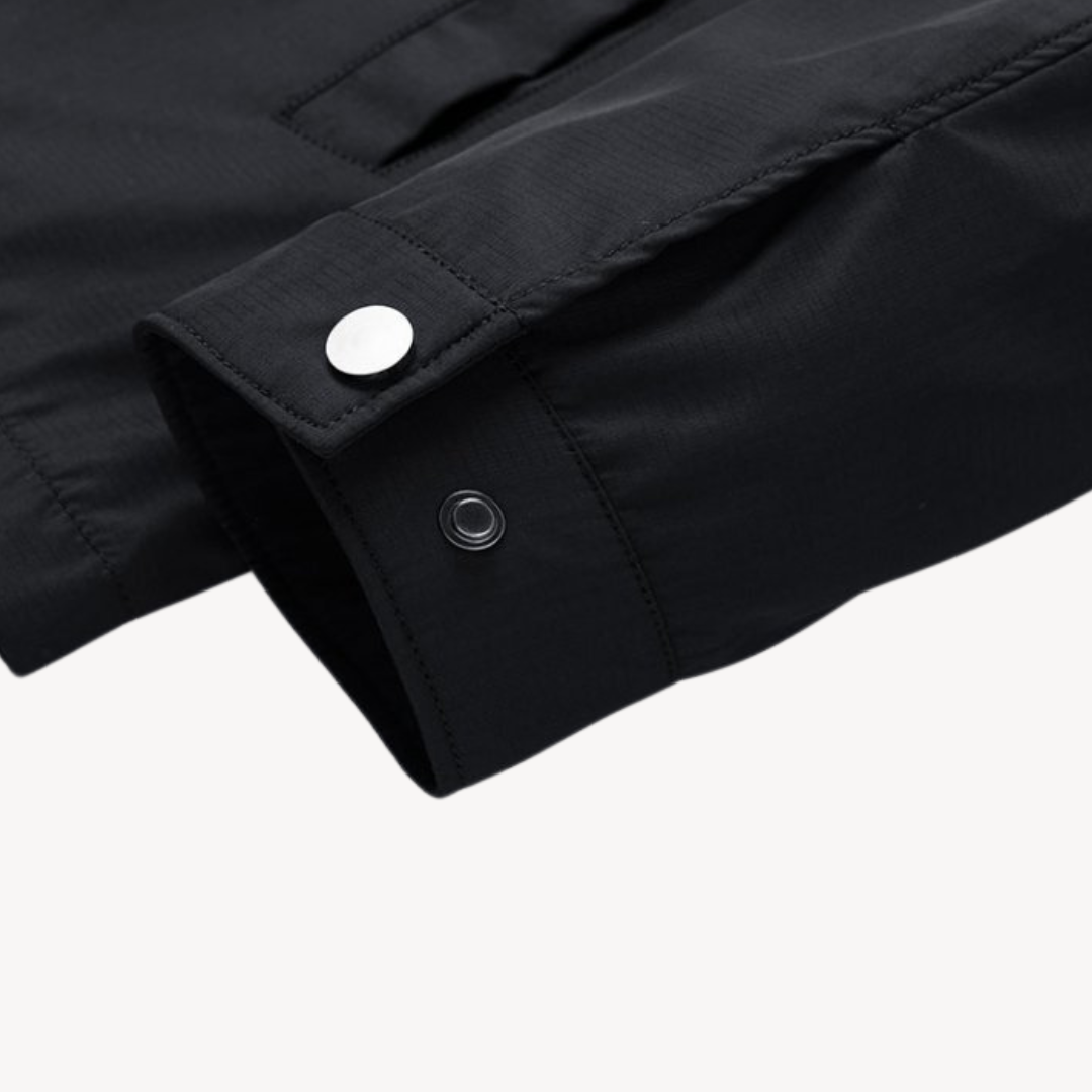Drune | Herren Leichte Baumwolljacke mit kariertem Futter