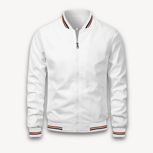 Drune | Herren Leichte Polyester Bomberjacke - Lässiger Windbreaker