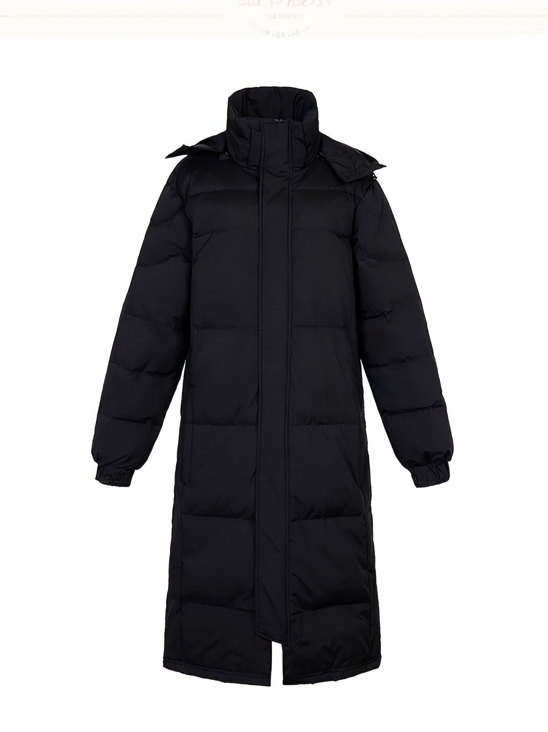 Drune | Herren Lange Winterjacke: Warme Gepolsterte Lockere Passform Reißverschluss Design