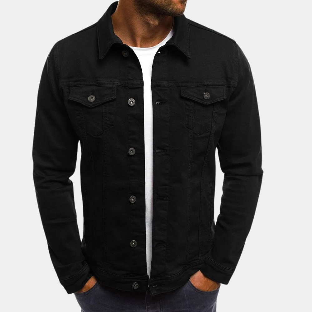 Drune | Herren Klassische Jeansjacke - Stilvoll und Vielseitig