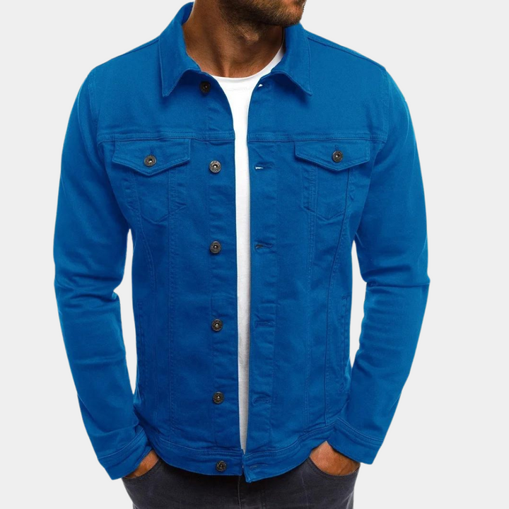Drune | Herren Klassische Jeansjacke - Stilvoll und Vielseitig