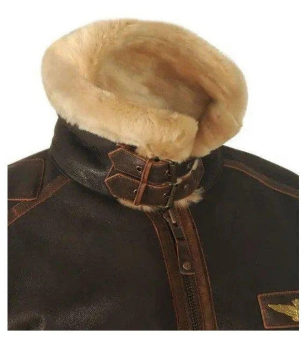 Drune | Herren Dicke Vintage Lederjacke für Herbst/Winter