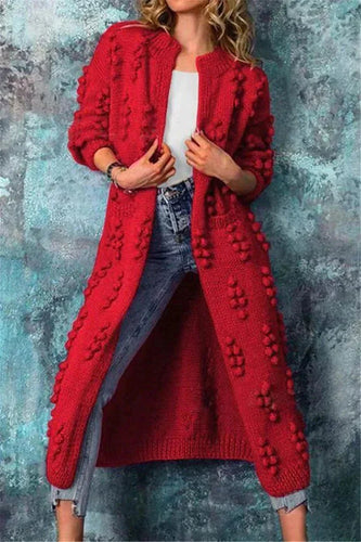 Drune | Damen Strickjacke mit Strickmuster