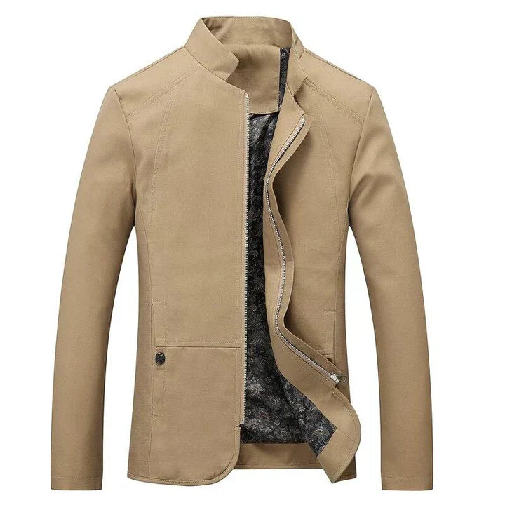 Drune | Herren Slim-Fit Leichtgewicht Zip-Up Jacke