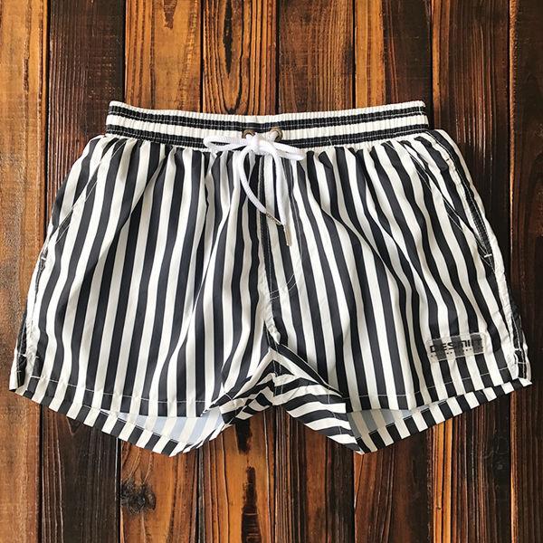Drune | Gestreifte Badeshorts für Männer