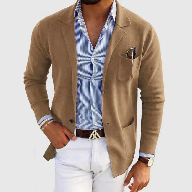 Drune | Herren Casual Strickblazer