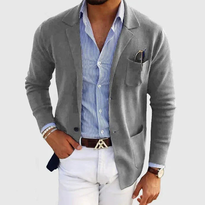 Drune | Herren Casual Strickblazer