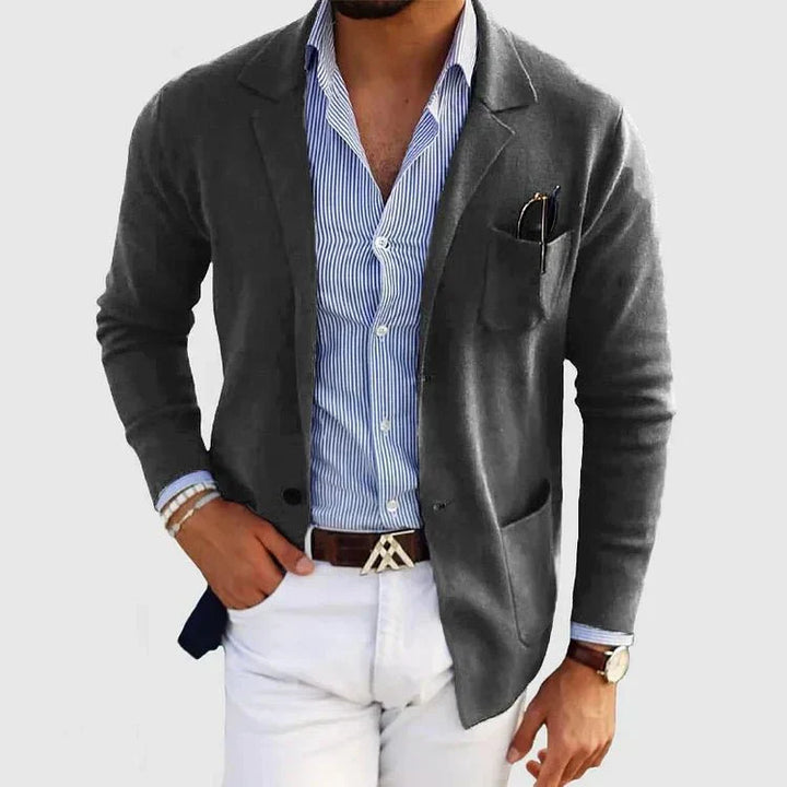 Drune | Herren Casual Strickblazer