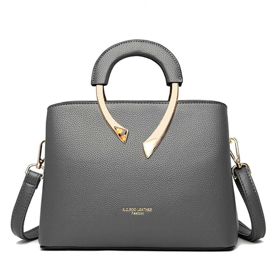 Drune | Michaela Handtasche Mit Handyfach Und Vielseitigem Steckfach Innenraum