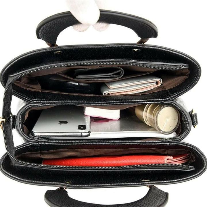 Drune | Michaela Handtasche Mit Handyfach Und Vielseitigem Steckfach Innenraum